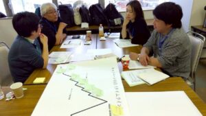 キャンペーンの山（タイムライン）を描いて、組織化要求実現の方法を学ぶ